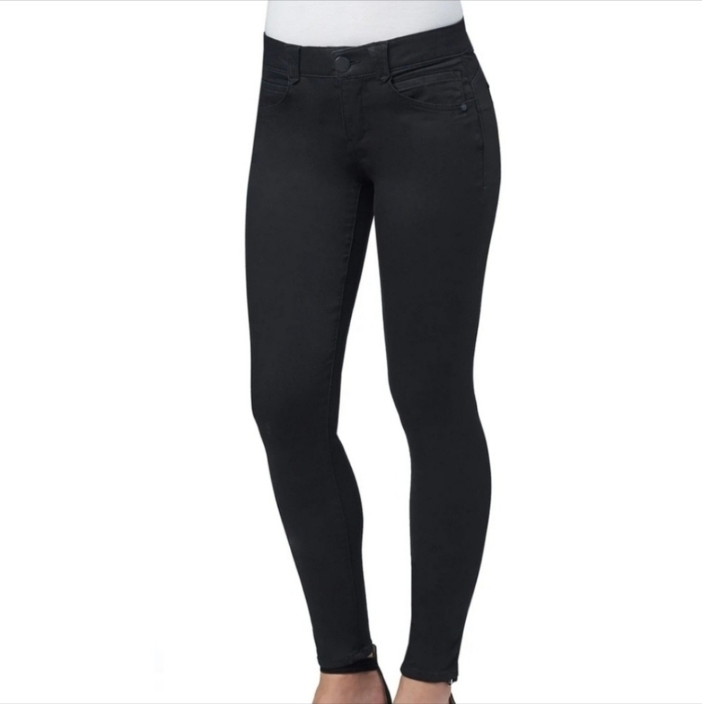 Democracy Black Booty Lifting 'Ab' Technology Jeans Slimming Flattering Size 10